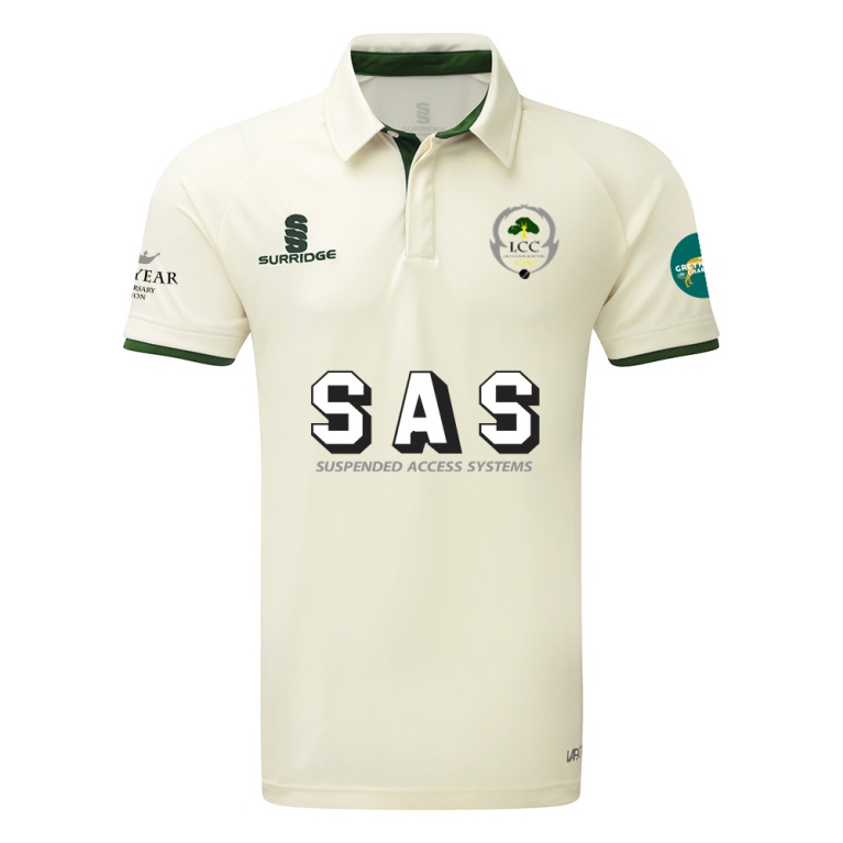 Leigh CC - Ergo Short Sleeve Cricket Shirt - Unisex Fit