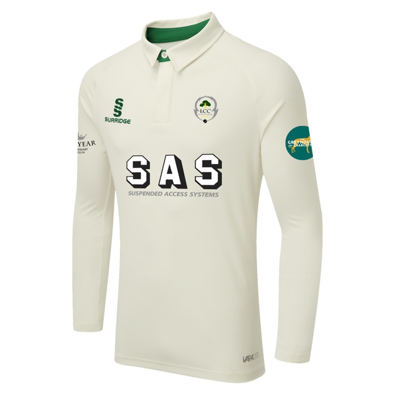Leigh CC - Ergo Long Sleeve Cricket Shirt - Unisex Fit